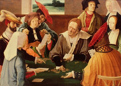 Los Jugadores de Cartas de Lucas van Leyden